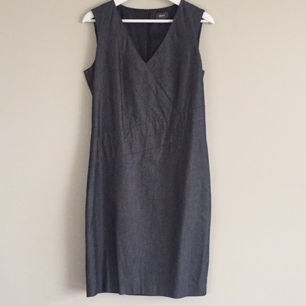 Charcoal Tailored Dress